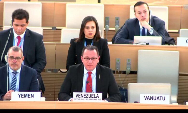 Venezuela rechaza infundios de “seudo misión” de la ONU