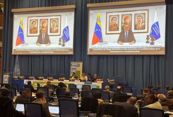 Venezuela ratifica en Viena su compromiso en la lucha contra el tráfico de drogas