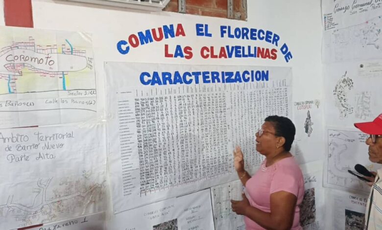 Instalan Gobierno Popular y Comunal en la Comuna El Florecer de las Clavellinas