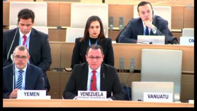 Embajador venezolano denuncia ante la ONU secuestro de migrantes en el Salvador