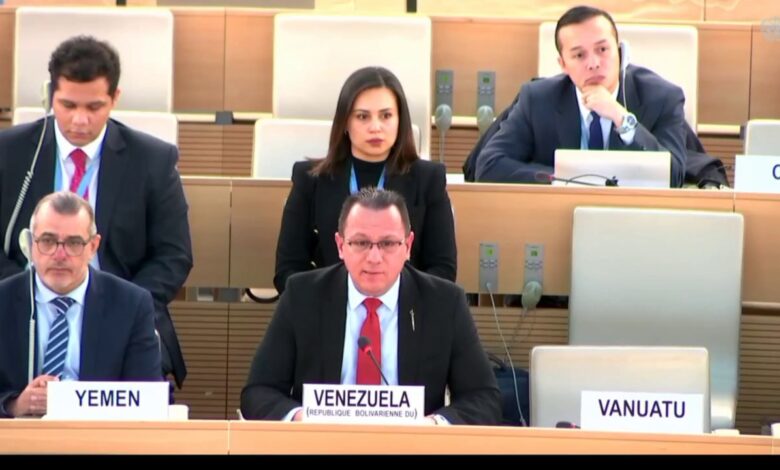 Embajador venezolano denuncia ante la ONU secuestro de migrantes en el Salvador
