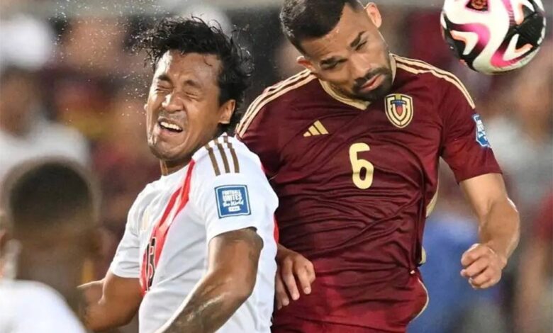 Venezuela ganó 1-0 ante Perú en eliminatorias mundialistas de fútbol