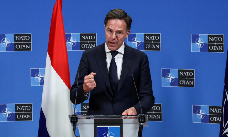 Rutte confirma que Ingreso de Ucrania a la OTAN ya no está sobre la mesa