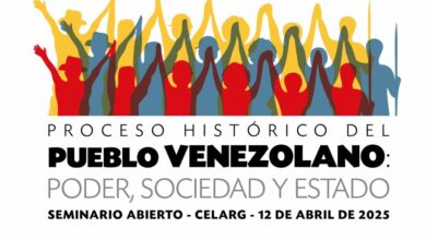 Seminario impulsará debate sobre el proceso histórico del pueblo venezolano y el Estado popular