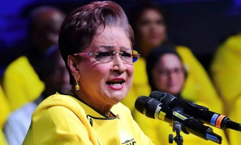 Persad-Bissessar jura este jueves como primera ministra de Trinidad y Tobago