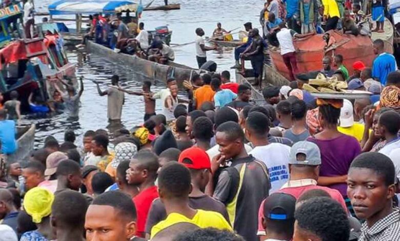 Naufragio fluvial en la República Democrática del Congo deja 148 fallecidos