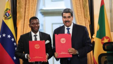 Venezuela y Grenada suscriben acuerdos estratégicos para robustecer cooperación bilateral