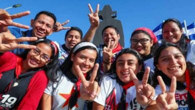 Nicaragüenses apoyan gestión de copresidentes y apuestan por la paz