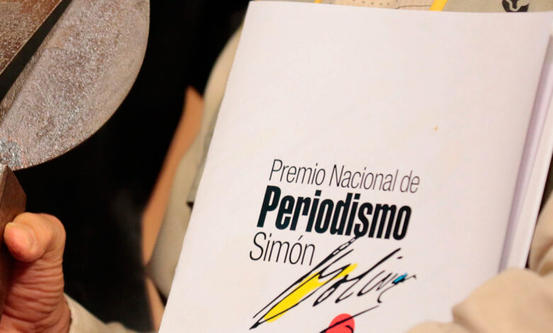 Abierta convocatoria para Premio Nacional de Periodismo Simón Bolívar