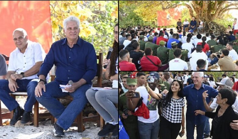 Presidente de Cuba instó a la juventud a defender la Revolución