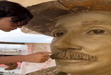 Artista venezolano realiza la escultura “más grande” de José Gregorio Hernández