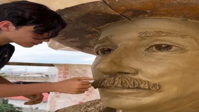 Artista venezolano realiza la escultura “más grande” de José Gregorio Hernández