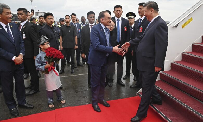 Xi Jinping inicia visita de Estado a Malasia