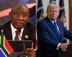 Ramaphosa y Trump acuerdan fomentar buenas relaciones