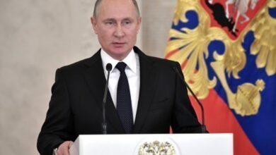 Putin elogió valentía de políticos que visitarán Moscú el 9 de mayo