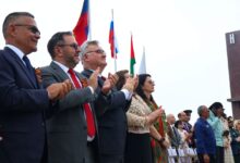 Venezuela y Rusia celebran Día de la Victoria con izada de bandera soviética