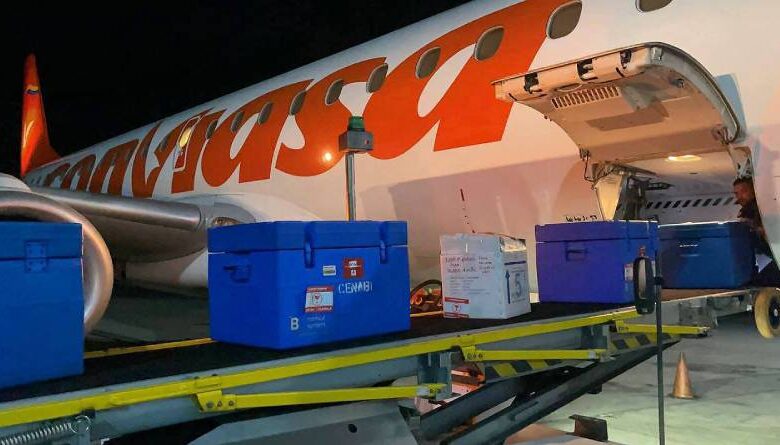 Venezuela recibe 50 mil vacunas para fortalecer programa ampliado de inmunizaciones