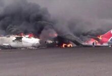 Israel ataca aeropuerto de Saná y destruye avión de pasajeros