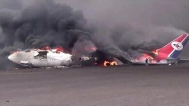 Israel ataca aeropuerto de Saná y destruye avión de pasajeros