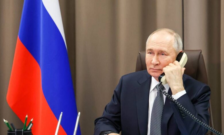 Putin: Rusia está dispuesta a colaborar con Kiev para un posible tratado de paz