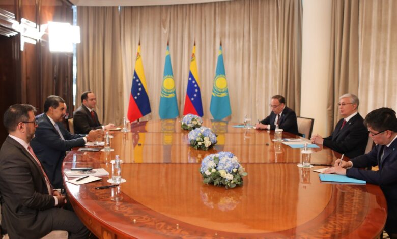 Venezuela y Kazajistán fortalecen los lazos de cooperación y amistad