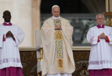 Papa León XIV pidió en homilía «construir un mundo nuevo donde reine la paz»