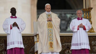 Papa León XIV pidió en homilía «construir un mundo nuevo donde reine la paz»