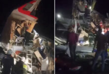 Al menos 7 muertos tras colapso de puente sobre un tren en Rusia