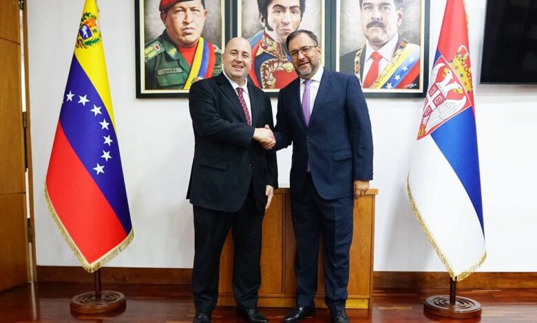 Venezuela y Serbia fortalecen cooperación y amistad