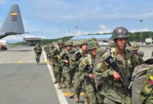 Ecuador despliega a 1.500 militares contra la guerrilla colombiana