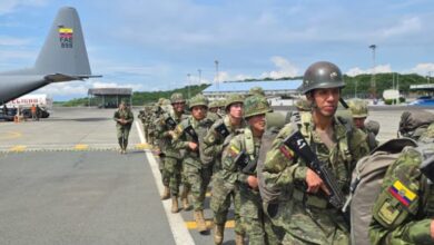 Ecuador despliega a 1.500 militares contra la guerrilla colombiana