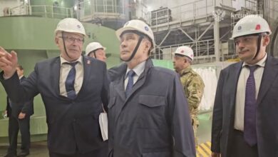 Putin visita la recién liberada provincia de Kursk