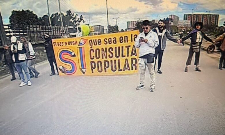 Comienza paro nacional de 48 horas en Colombia