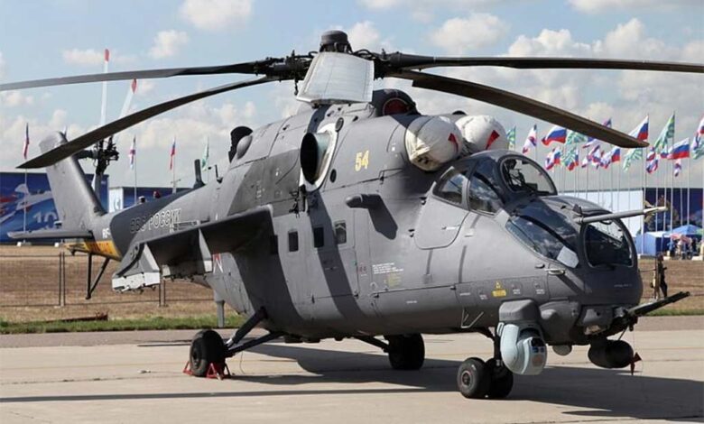 Belarús recibe nueva partida de helicópteros de ataque Mi-35M de Rusia