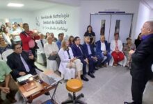 Servicio de Nefrología del Hospital Tórax devela placa honor al Dr. Carlos Rendón Bartolozzi