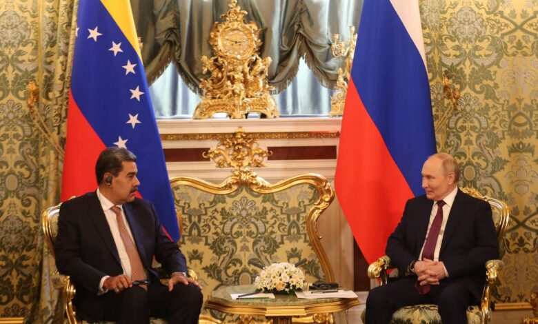 Maduro y Putin repasan las relaciones bilaterales