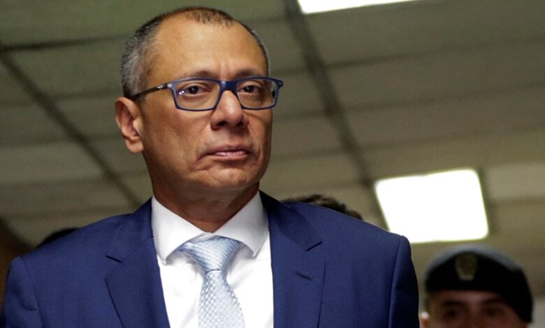 Alertan en Ecuador sobre falso positivo contra exvicepresidente Jorge Glas