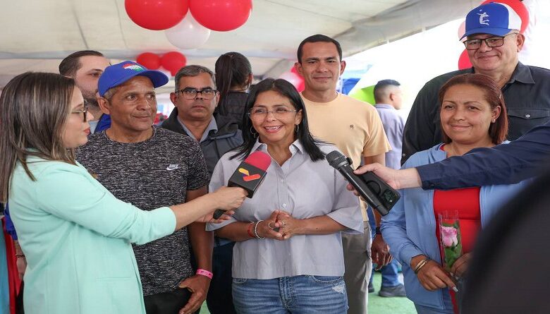 Vicepresidenta Rodríguez: Simulacro electoral fortalece la democracia participativa en Venezuela