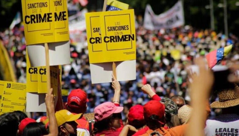 Hinterlaces: 91% de venezolanos rechaza sanciones de EE.UU. contra Venezuela
