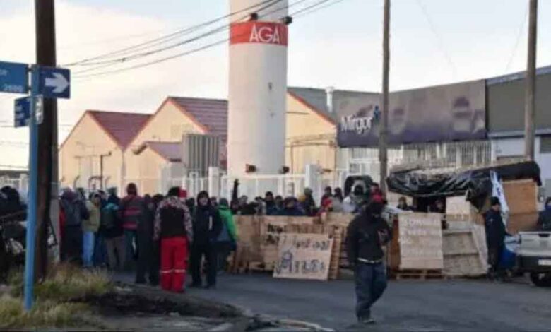 Paro total en Tierra del Fuego contra medidas del gobierno de Milei