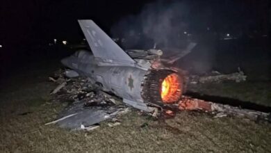 Irán derriba un tercer caza F-35 de Israel y captura a su piloto