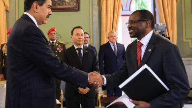 Presidente Maduro recibió cartas credenciales de nuevos embajadores de Haití y República Argelina