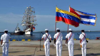 Buque Escuela Simón Bolívar arribó al puerto de Cienfuegos, Cuba