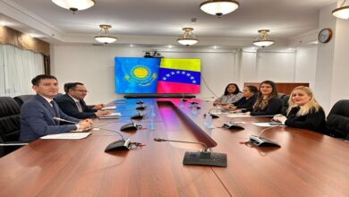 Venezuela aborda fortalecimiento de la cooperación ambiental con Kazajistán