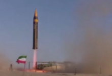 Irán lanza su avanzado misil Khyber contra Israel por primera vez