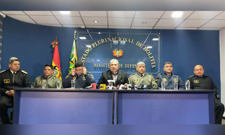 Militares de Bolivia reafirman compromiso constitucional de garantizar estabilidad democrática