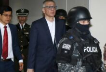Postergan juicio de exvicepresidente de Ecuador Jorge Glas