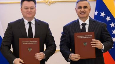 Fiscales de Venezuela y Rusia firman acuerdo bilateral