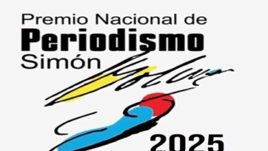 Anuncian veredicto del Premio Nacional de Periodismo Simón Bolívar 2025