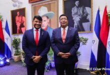 Secretario Ejecutivo de ALBA-TCP revisó acuerdos con canciller de Nicaragua